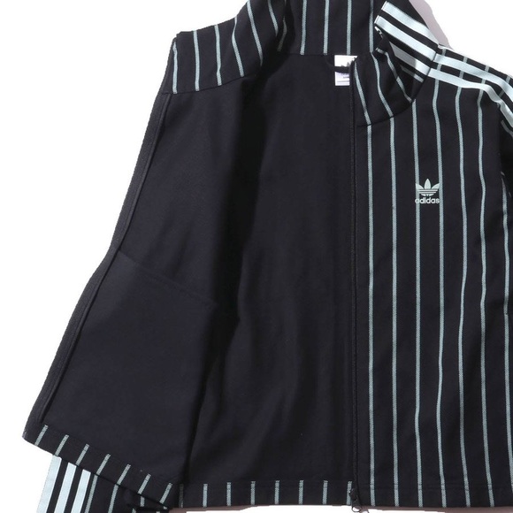 adidas Originals Striped Track Jacket size Small - Picture 2 of 4